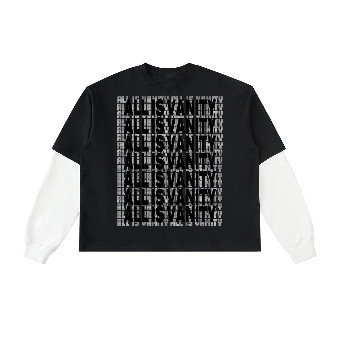 "All Is Vanity" Layered T-Shirt