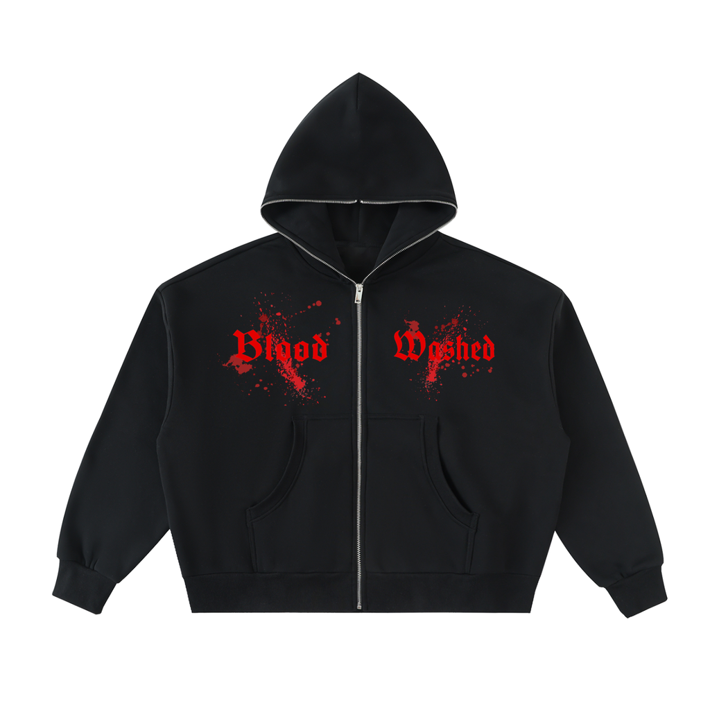 "Blood Washed" Boxy Hoodie
