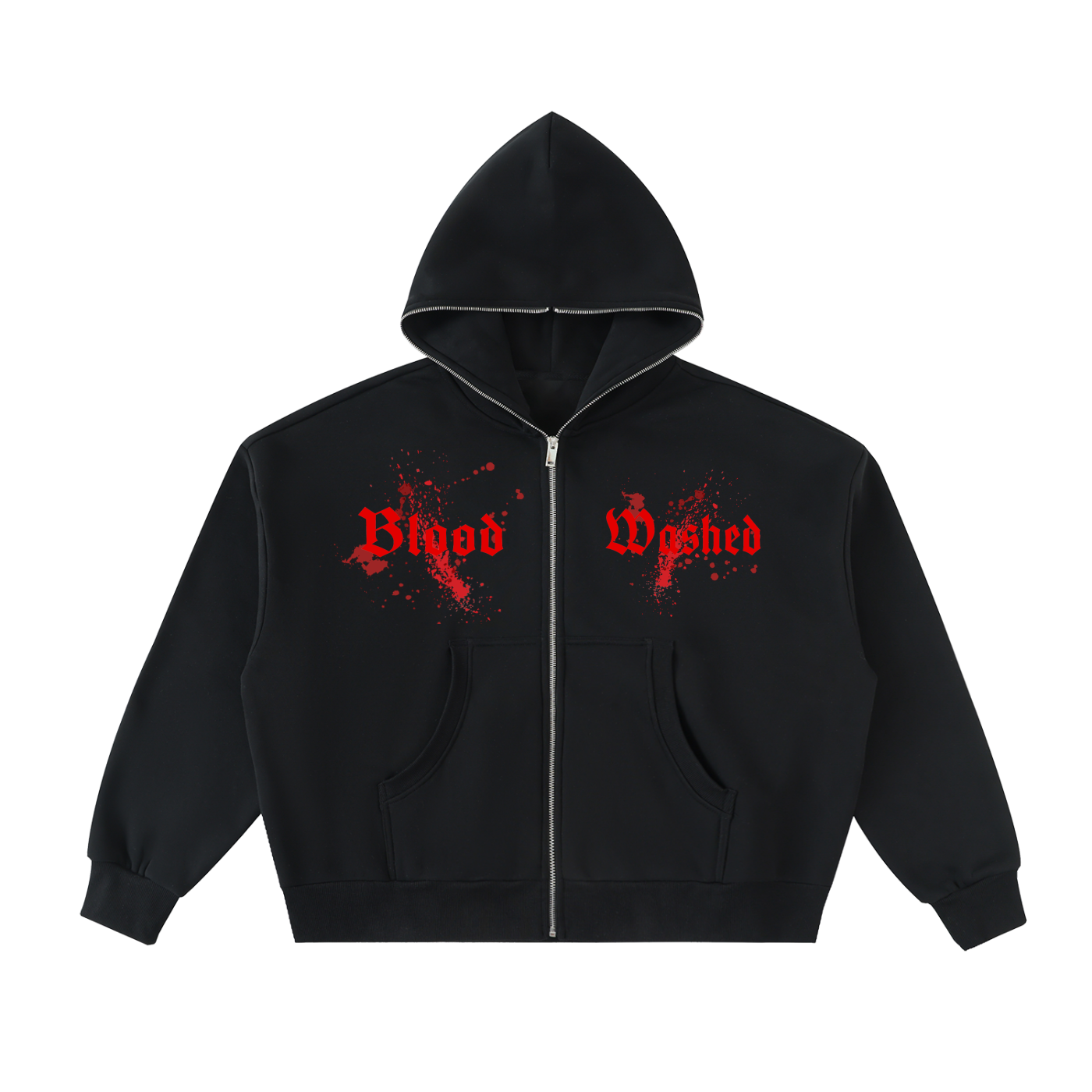 "Blood Washed" Boxy Hoodie